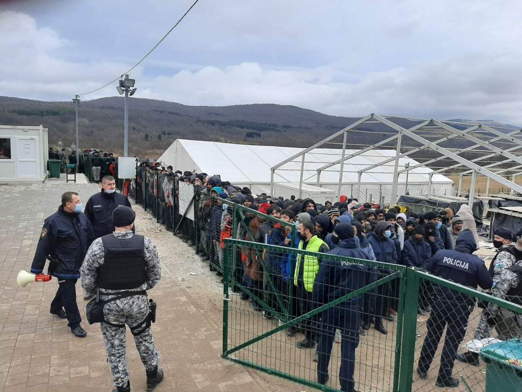 migranti kamp lipa Bihać 