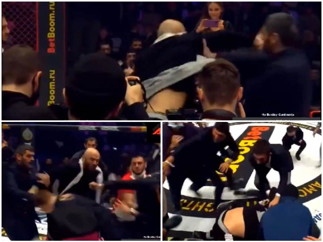  MMA tuča opšti haos 