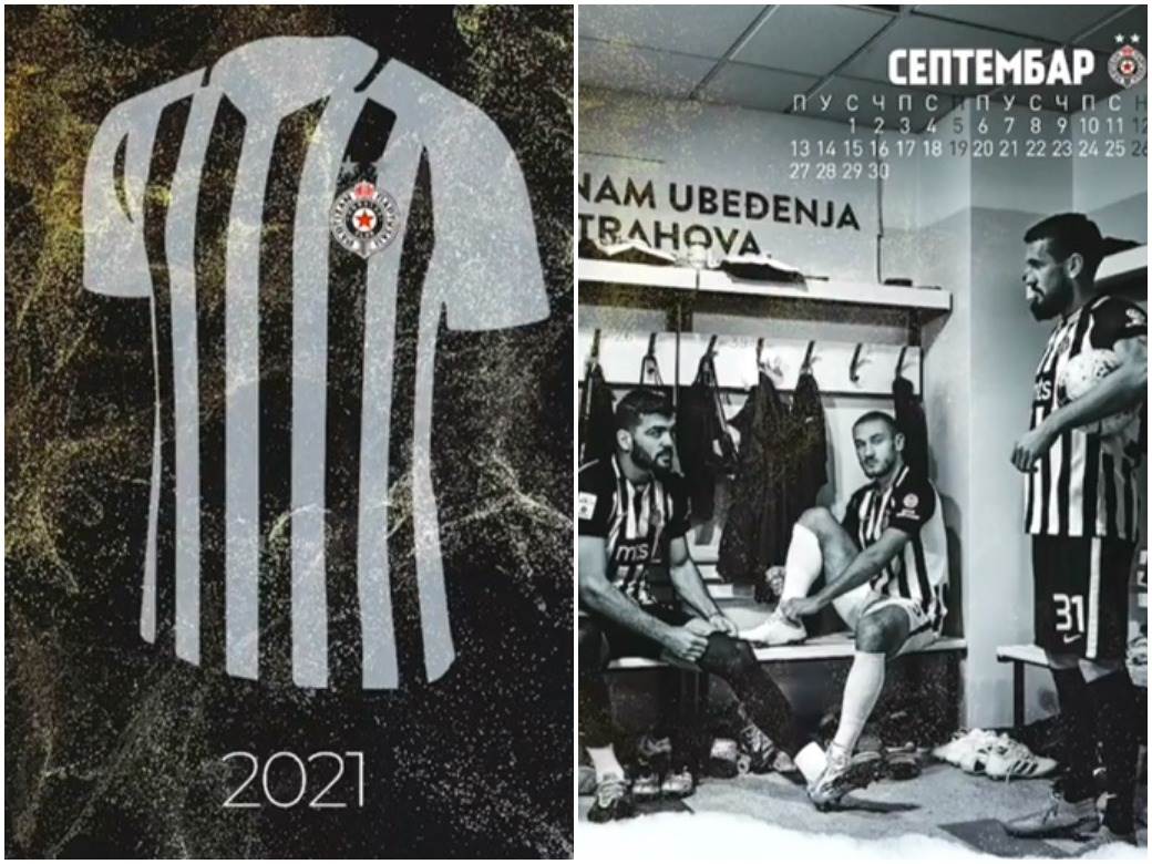  FK Partizan kalendar 2021 