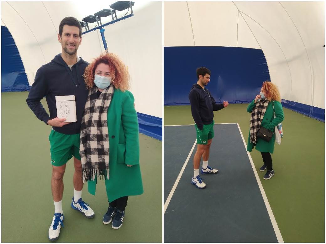  Zbog Novaka prešla 3.000 kilometara: Francuskinja u Beogradu ispunila san, počela i da uči srpski! 