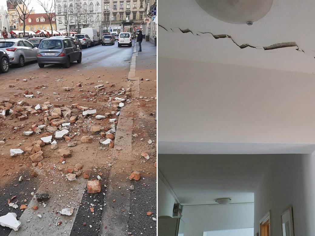  Razorni zemljotres u Hrvatskoj: Prokopane ulice, srušeni zidovi i plafoni u stanovima (FOTO, VIDEO) 