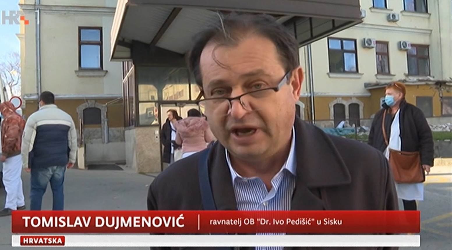  Srušena cijela bolnica u Sisku, u toku evakuacija pacijenata na respiratorima 