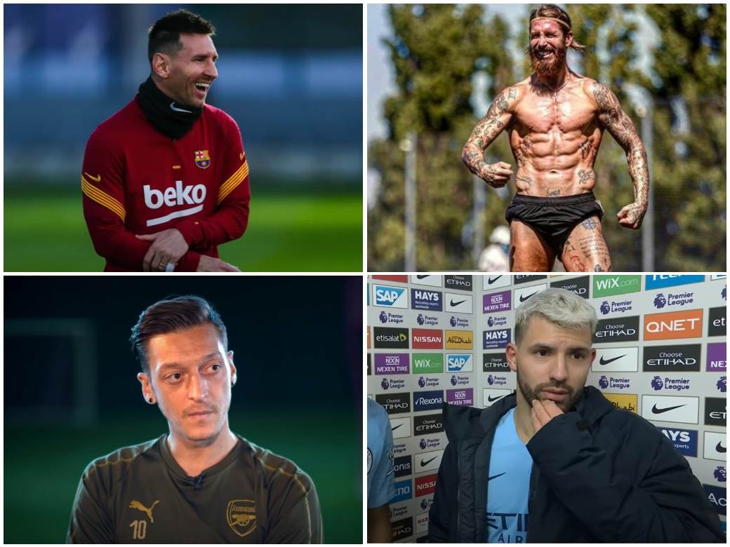  Fudbaleri kojima ističe ugovor 2021 Mesi, Aguero, Ramos 
