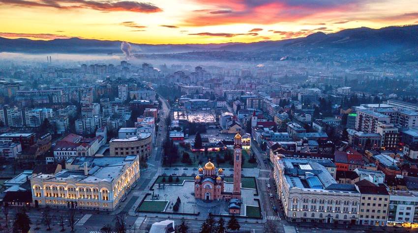  Neobična čestitka Banjalučanima: Buđenje grada u Novoj godini 