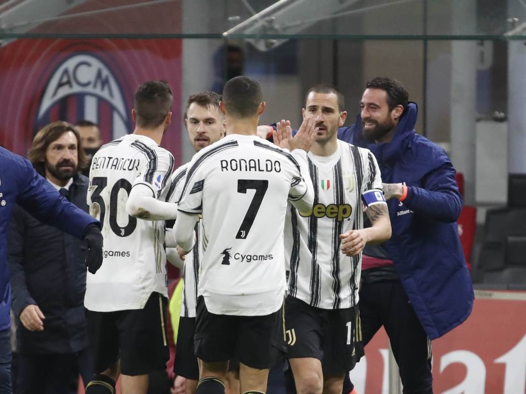  Serija A 16. kolo Milan Juventus 1 3 