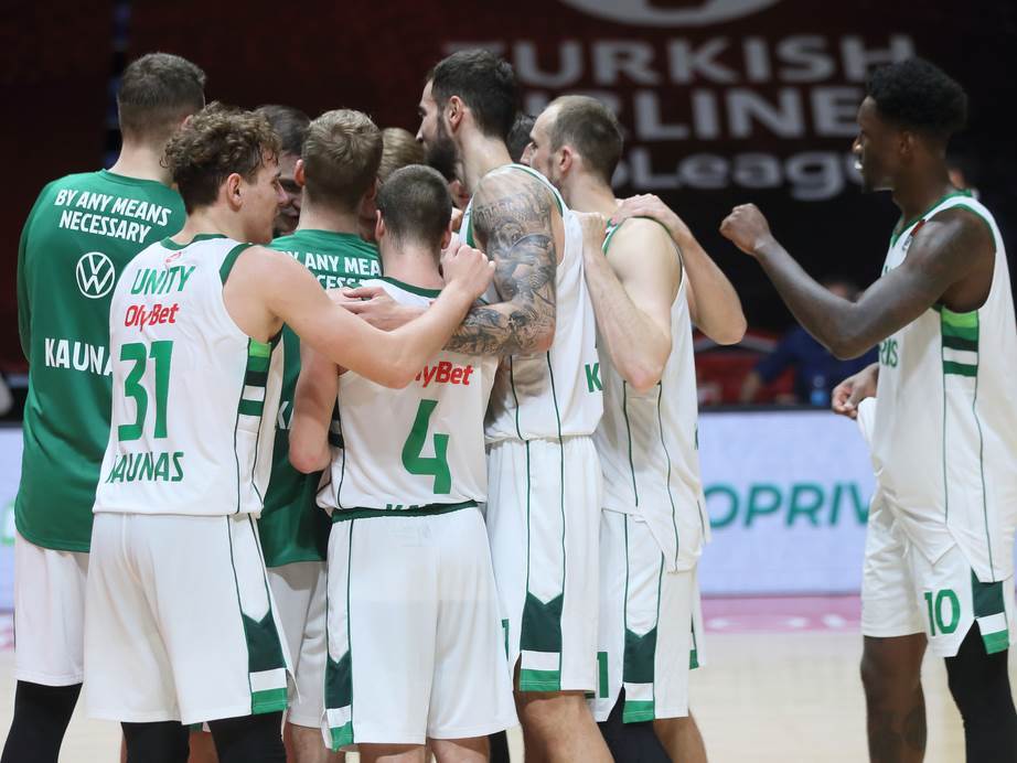  Evroliga Žalgiris Himki 102 75 39 poena za četvrtinu 