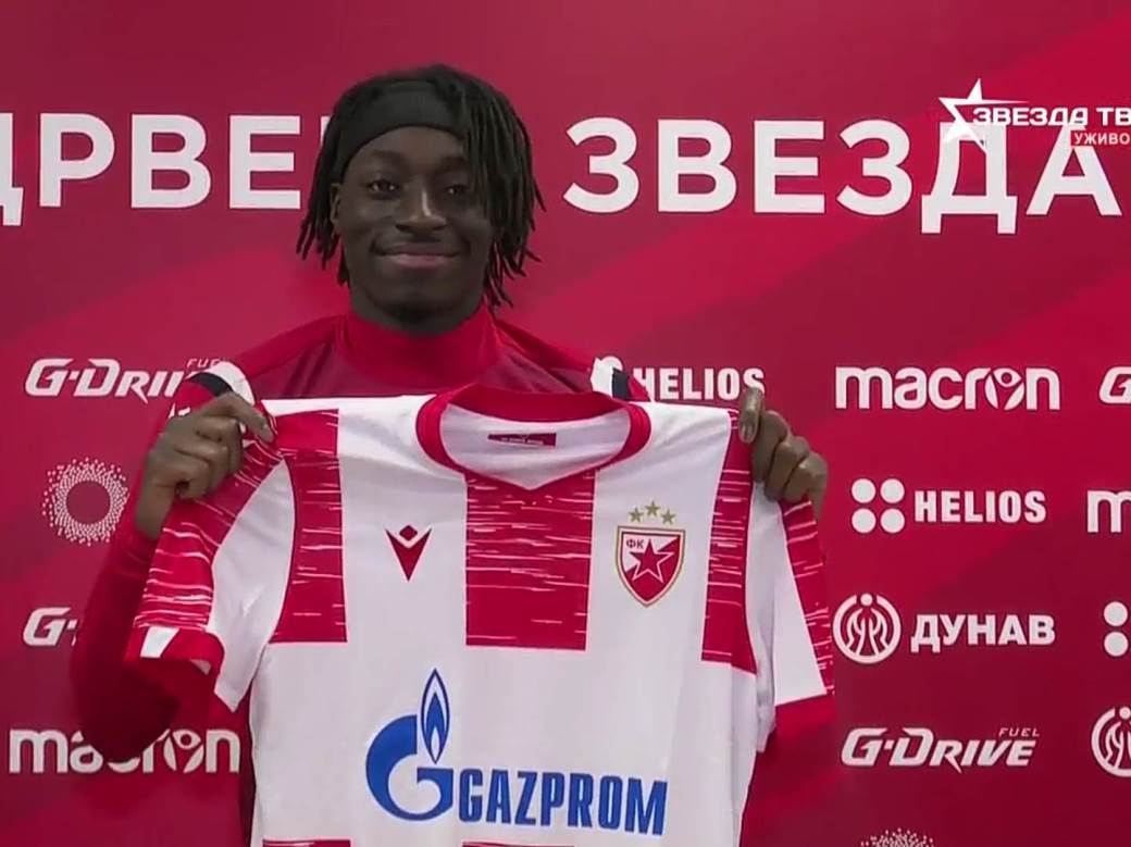  Aksel Bakajoko pojačanje FK Crvena zvezda - Igraću šta mi Stanković kaže 