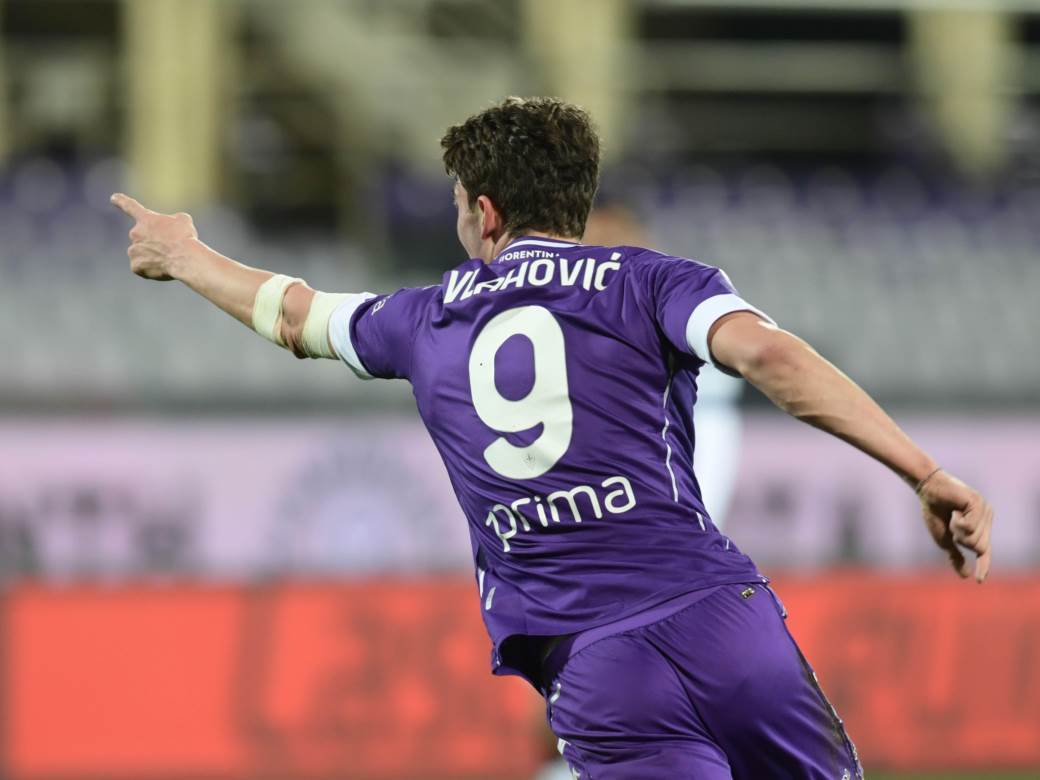  Serija A 17. kolo Fiorentina Kaljari Dušan Vlahović 