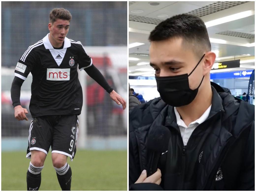 FK Partizan novi napadač Vanja Vlahović 