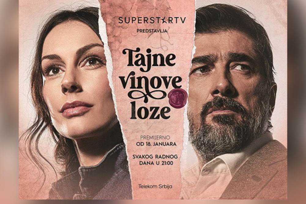  Ne propustite novu domaću seriju „Tajna vinove loze“ 