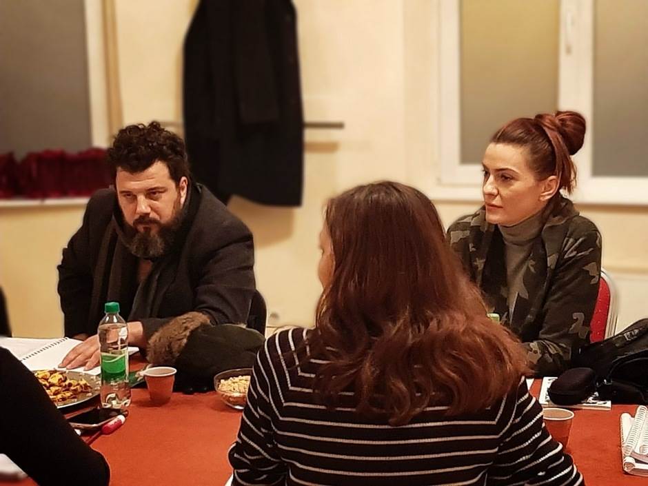  Narodno pozorište RS nastavilo rad na novoj predstavi "Stranci u noći" 