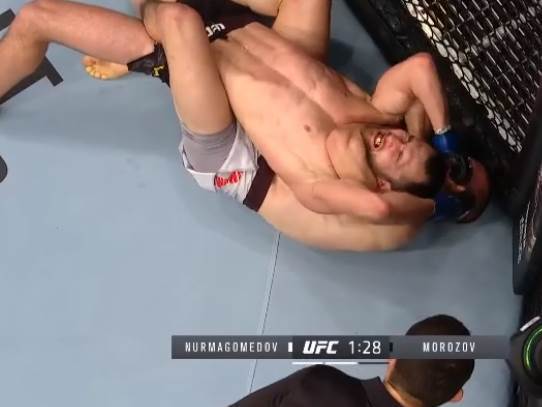  Još jedan Nurmagomedov koji fantastično davi: Habibov brat debitovao pobedom! (VIDEO) 