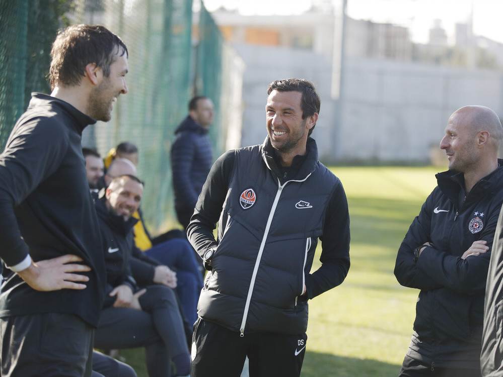  Darijo Srna na treningu FK Partizan 