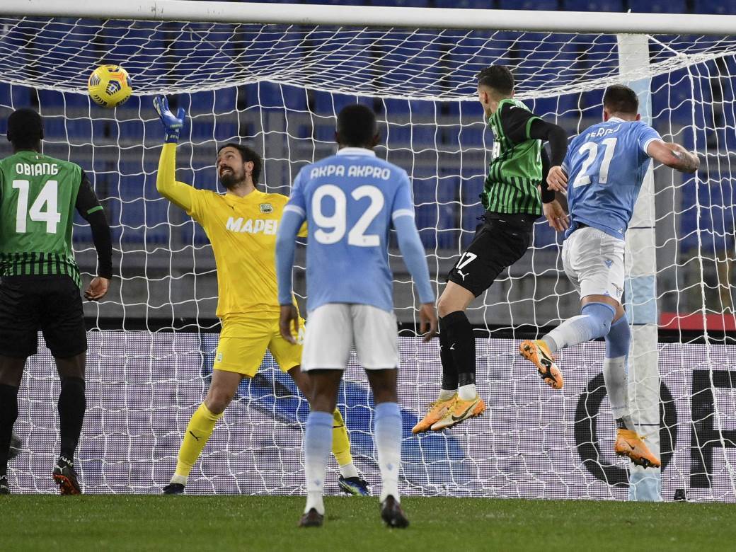  Serija A 18 kolo lacio - Sasuol0 2-1 