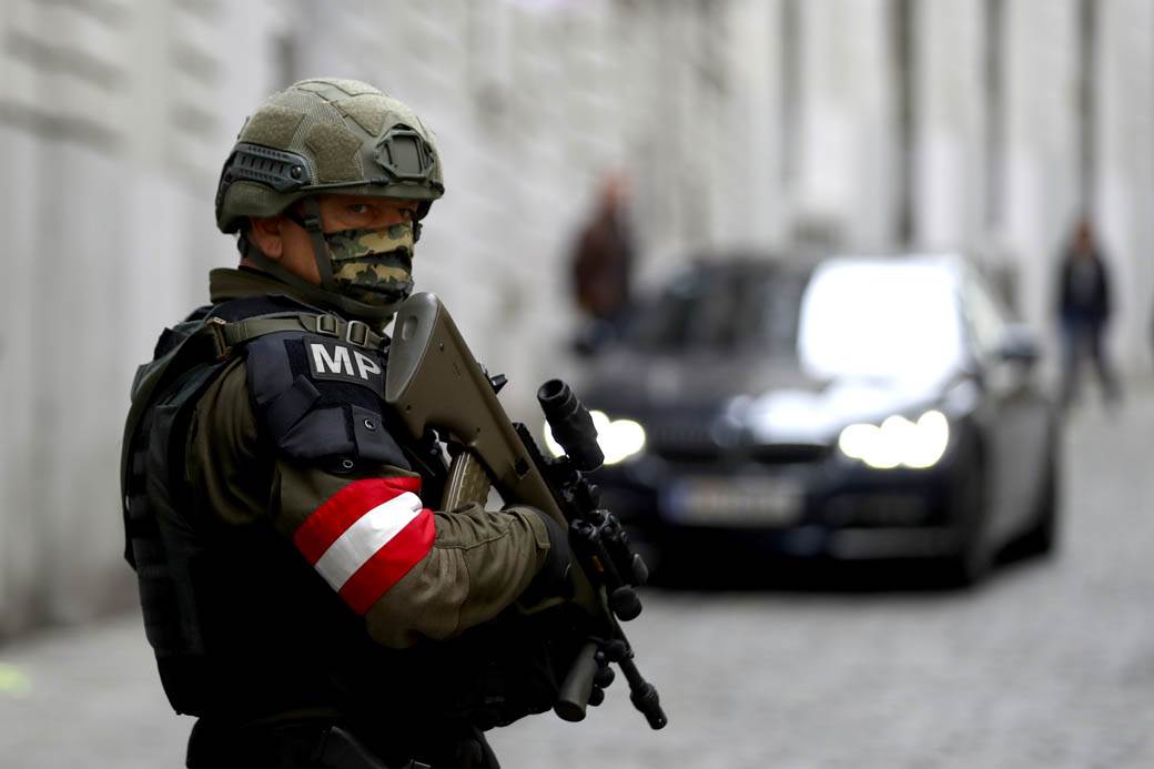  Policija mjere predostrožnosti u Beču 