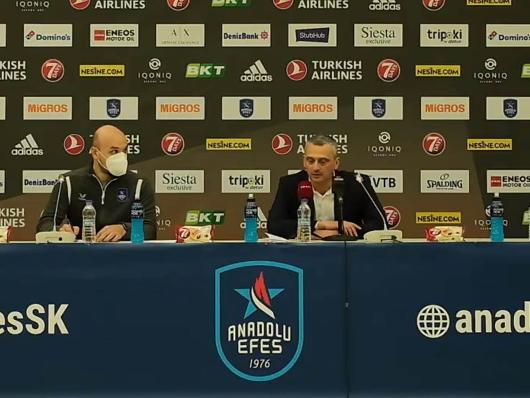 Evroliga Efes Crvena zvezda Dejan Radonjić 