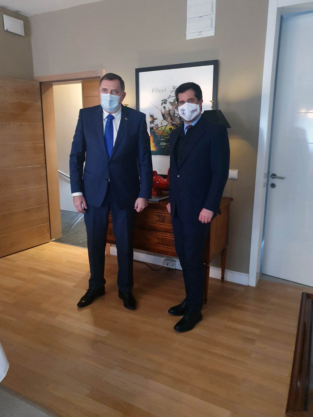  Sastali se Dodik i Nelson: Najavljeno ulaganje 20 miliona dolara za razvoj turizma u BiH 