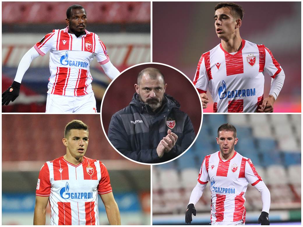  Gužva u Zvezdi - još 4 kandidata za odlazak ove zime: Stanković na slatkim mukama, ali ne mogu svi da igraju! 