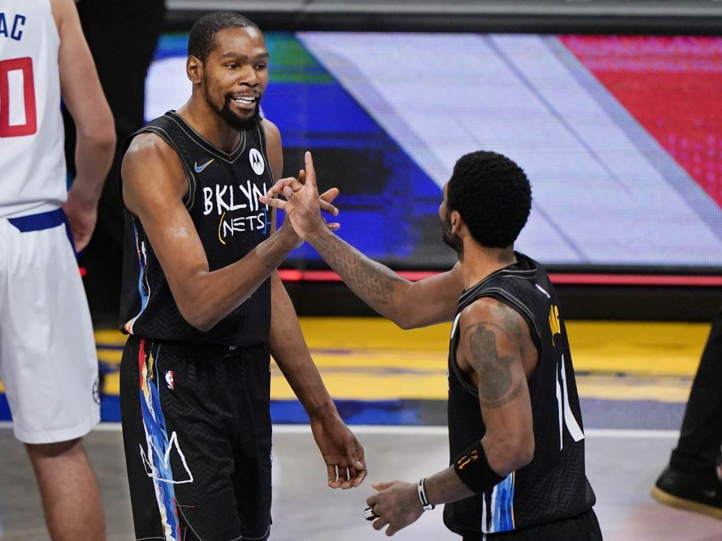  nba-bruklin-nets-trio-durent-harden-irving-klipers-pobeda-deni-avdija-13-poena-video 
