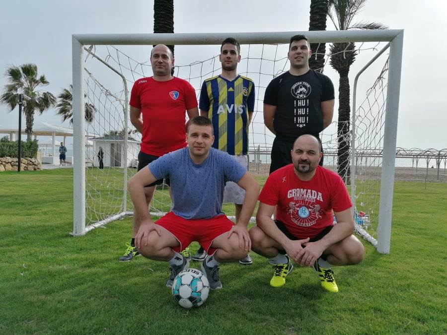  Novinari - uprava FK Borac 7:4, meč u Antaliji 