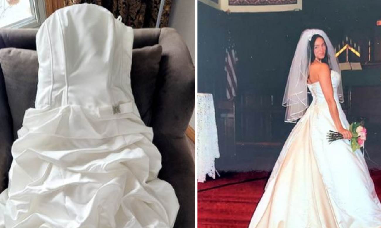  Dobro pogledajte, šta nije u redu sa venčanicom?Žena posle 14 godina otkrila šokantnu istinu, sad traži pomoć na mrežama 