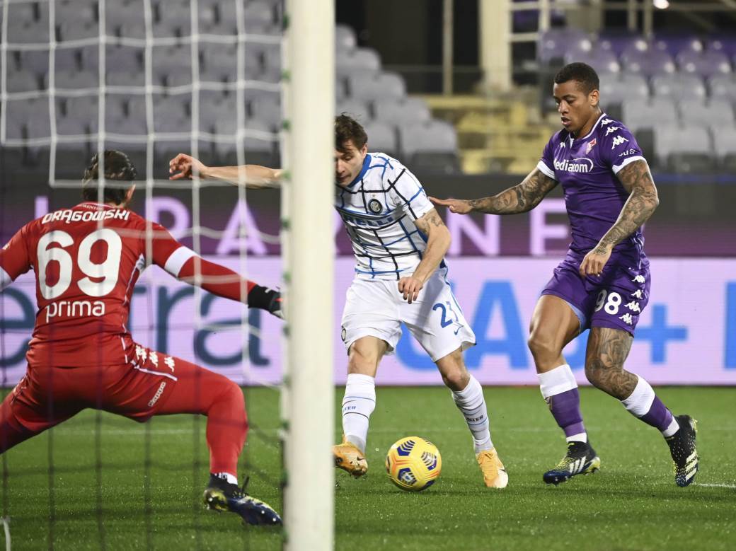  Fiorentina - Inter 0:2 Serija A 21. kolo 
