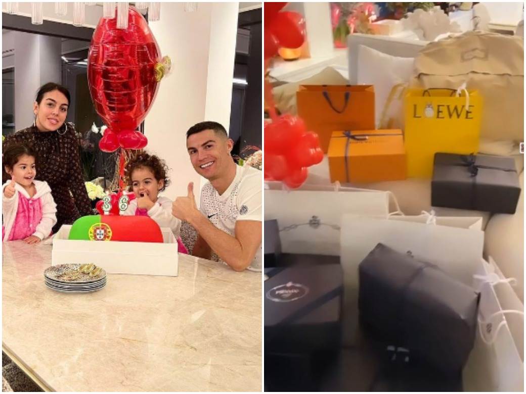  Kristijano Ronaldo 36. rođendan pokloni Georgina torta 