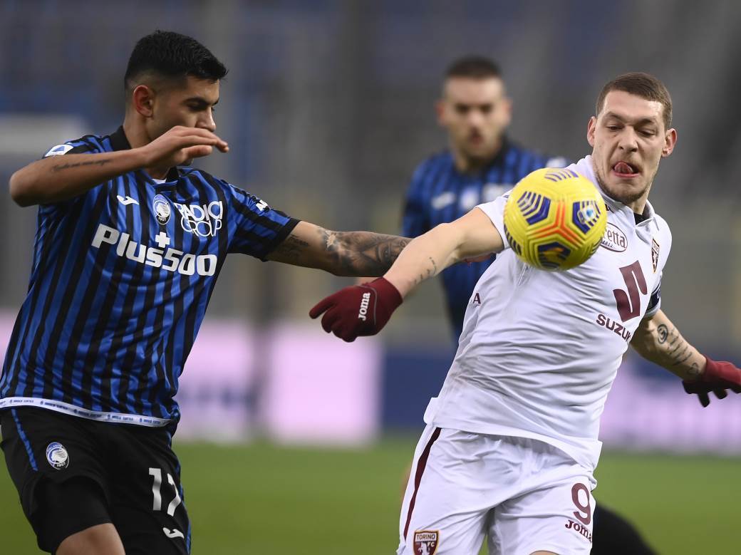 Atalanta Torino fer plej Beloti 