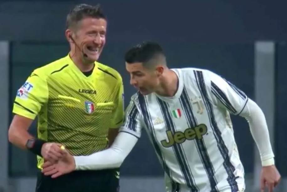  Serija A Juventus Roma Ronaldo tražio da vidi da li je postigao gol 