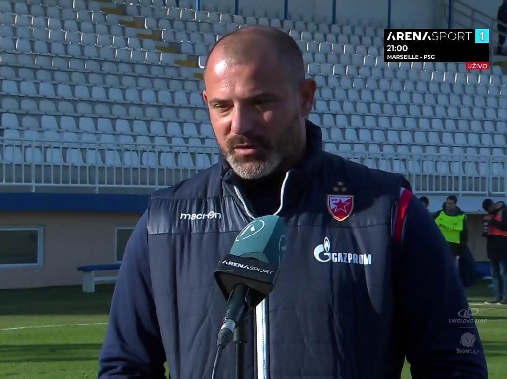 Superliga Srbije Novi Pazar Crvena zvezda Dejan Stanković komentar 