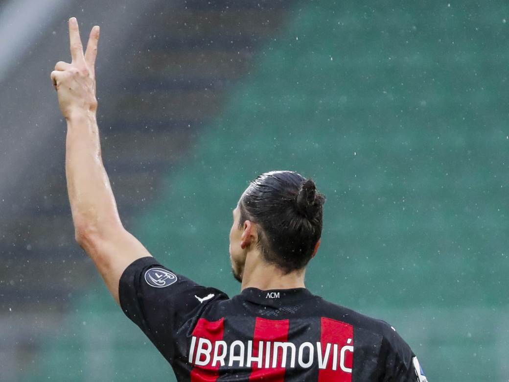  Milan - Krotone, Zlatan Ibrahimović postigao 500. gol u klupskoj karijeri VIDEO 