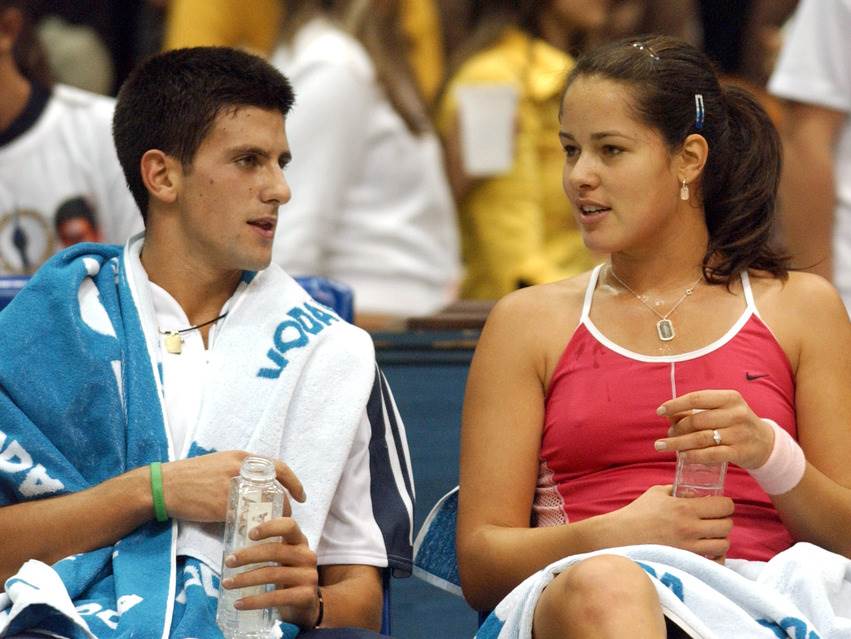  ana ivanović novak đoković us open 
