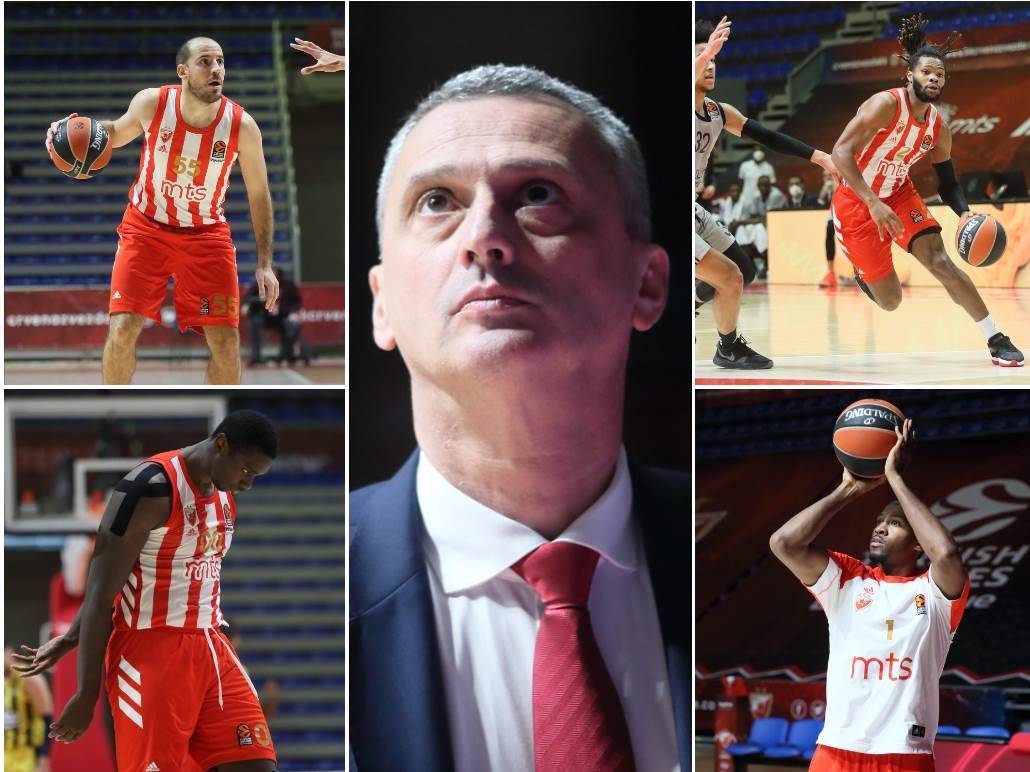  Kup Radivoja Koraća 2021 KK Crvena zvezda bez pola tima problemi Dejan Radonjić 