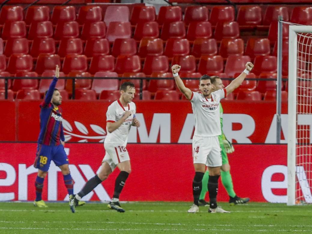  Sevilja - Barselona 2:0 Kup kralja polufinale 