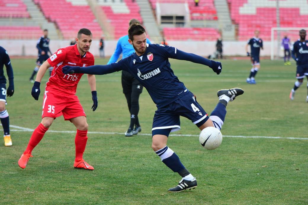  Fudbal Superliga Srbije Radnički Niš Crvena zvezda 0 1 