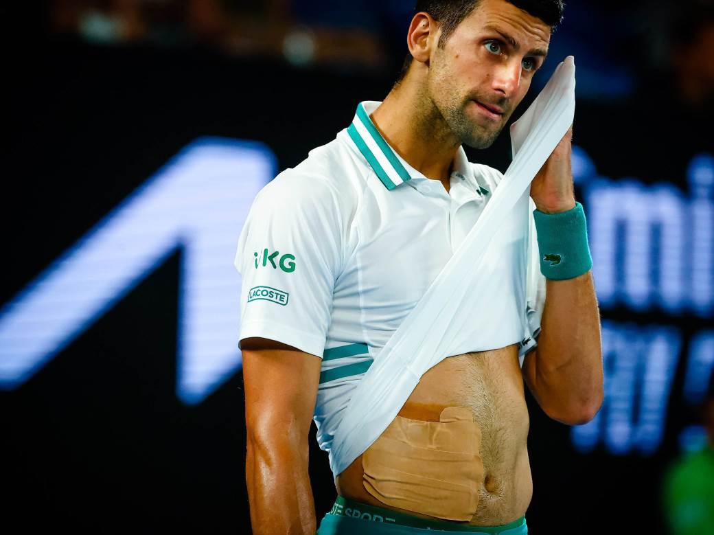  Novak Đoković napad Australijan open lažna povreda 