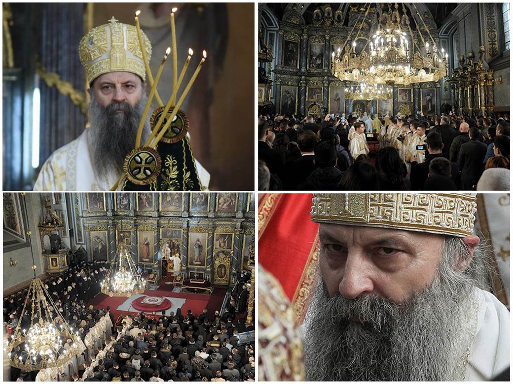  Ustoličen novi patrijarh: Porfirije preuzeo sva prava i dužnosti (FOTO) 
