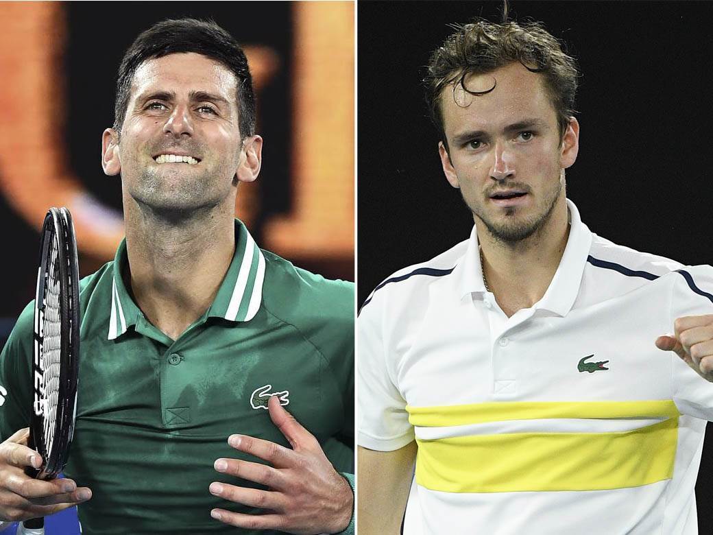  Tenis Australijan open polufinale Medvedev Cicipas 3 0 