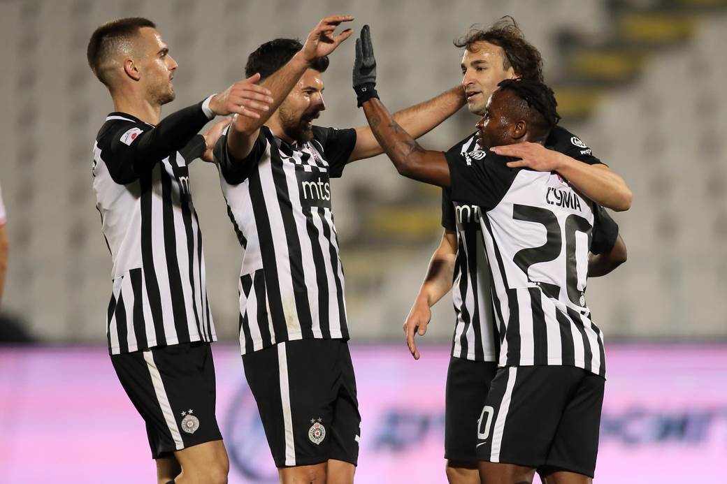  Superliga Partizan Radnik 3-0 