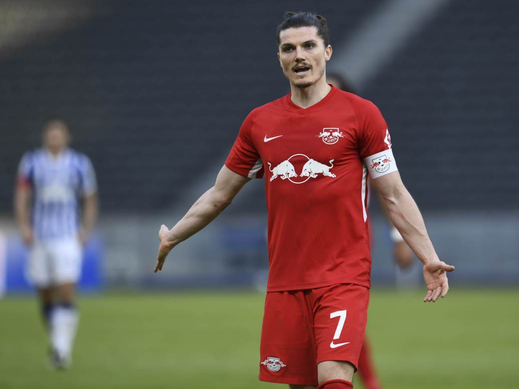  Herta - RB Lajpcig 0:3, Bundesliga 22. kolo 