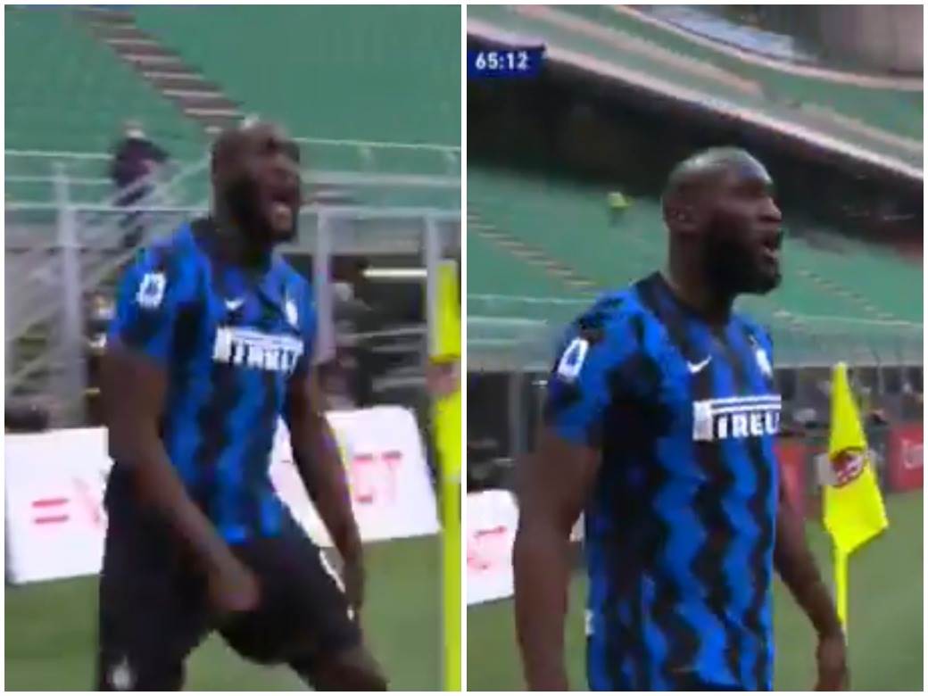  Romelu Lukaku posvetio gol Zlatanu Ibrahimoviću Milan - Inter 0:3 