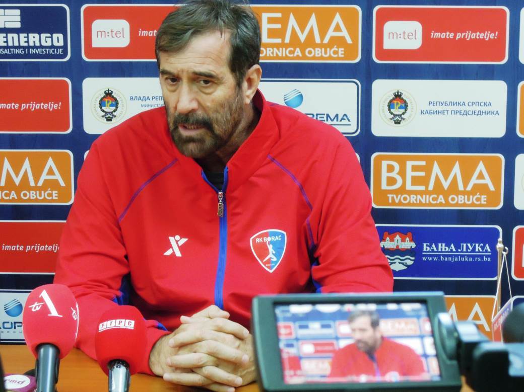  RK Krivaja - RK Borac 22:34, izjava Veselin Vujović 