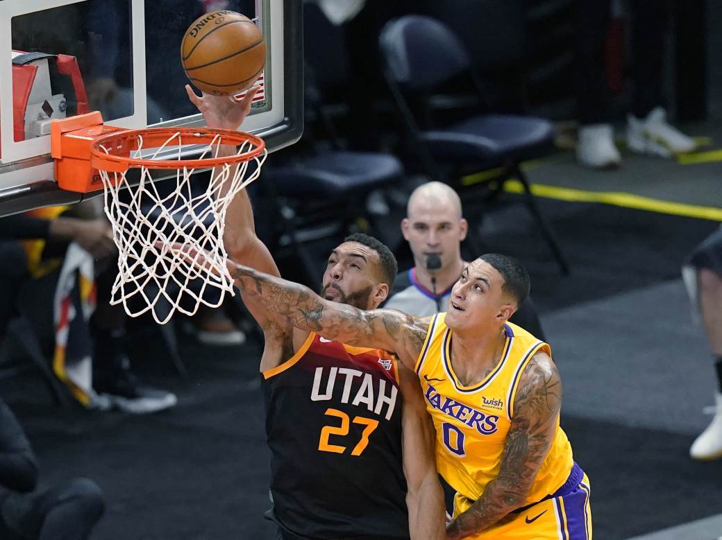  NBA rezultati Juta razbila Lejkerse 