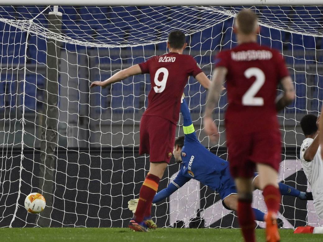  Edin Džeko najbolji strijelac u istoriji ROme u evropskim takmičenjima VIDEO 