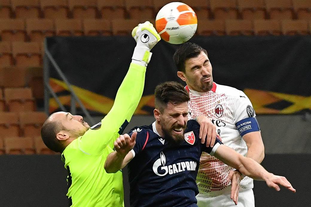  Milan - Zvezda 1:1, izjava Milan Borjan 