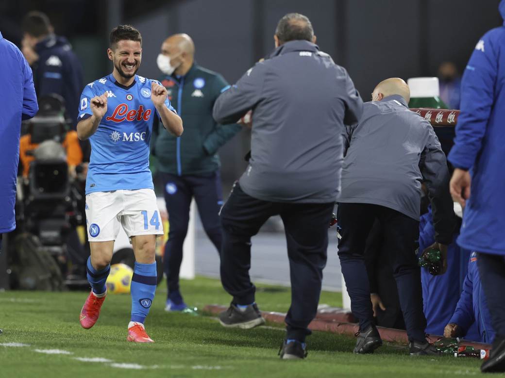 Serija A 24. kolo Napoli Benevento 2 0 