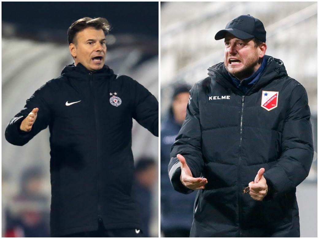  Partizan Vojvodina Superliga Srbije najava Stanojević 