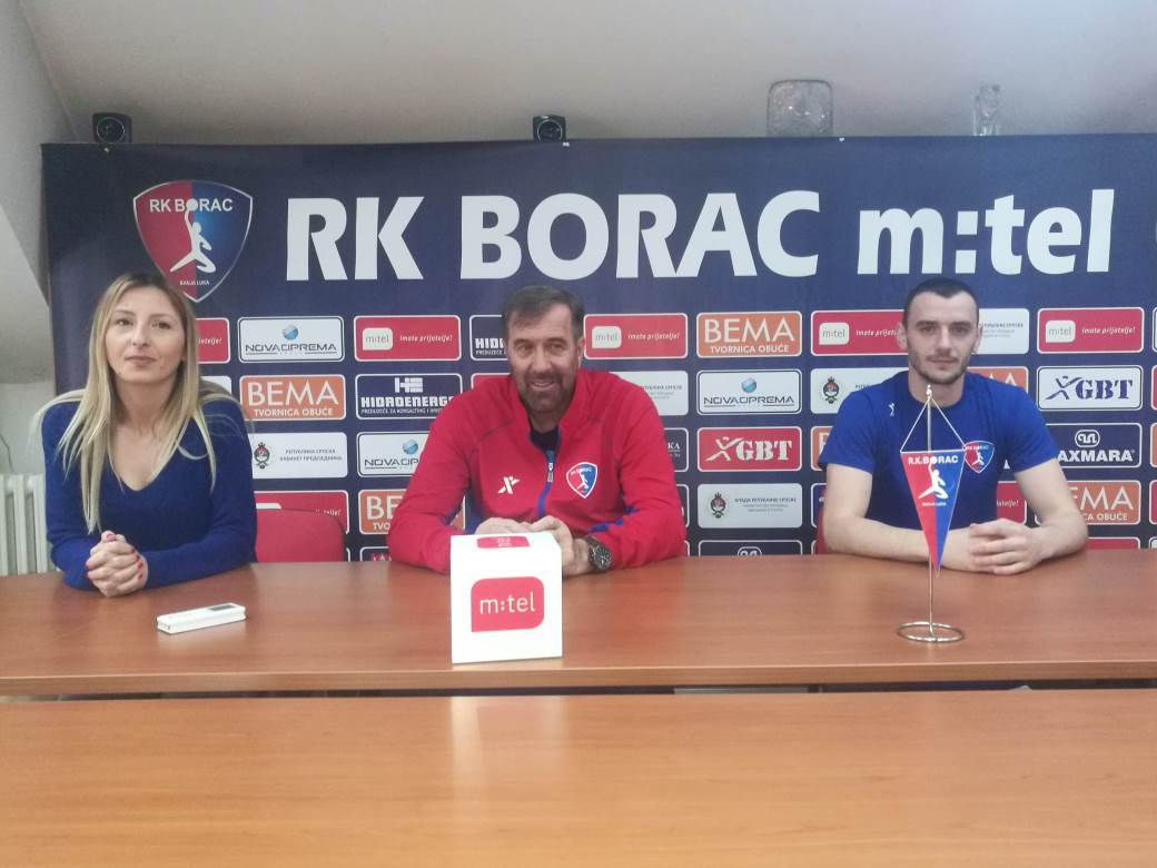  Rk Borac - RK Iskra, PL BiH, 18. kolo, izjava Veselin Vujović, Vlado Draganić 