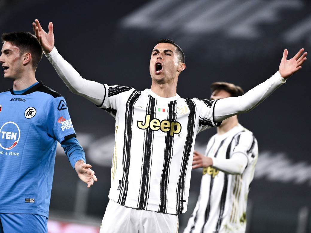  Juventus - Specija 3:0 Serija A 25. kolo Kristijano Ronaldo odigrao 600. ligaški meč u karijeri 