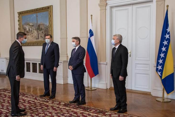 Pahor i Janša mirni razlaz BiH  